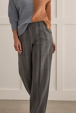 Tribal Tribal Bluestone Print Fly Front Trouser Pant AS