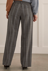 Tribal Tribal Bluestone Print Fly Front Trouser Pant AS