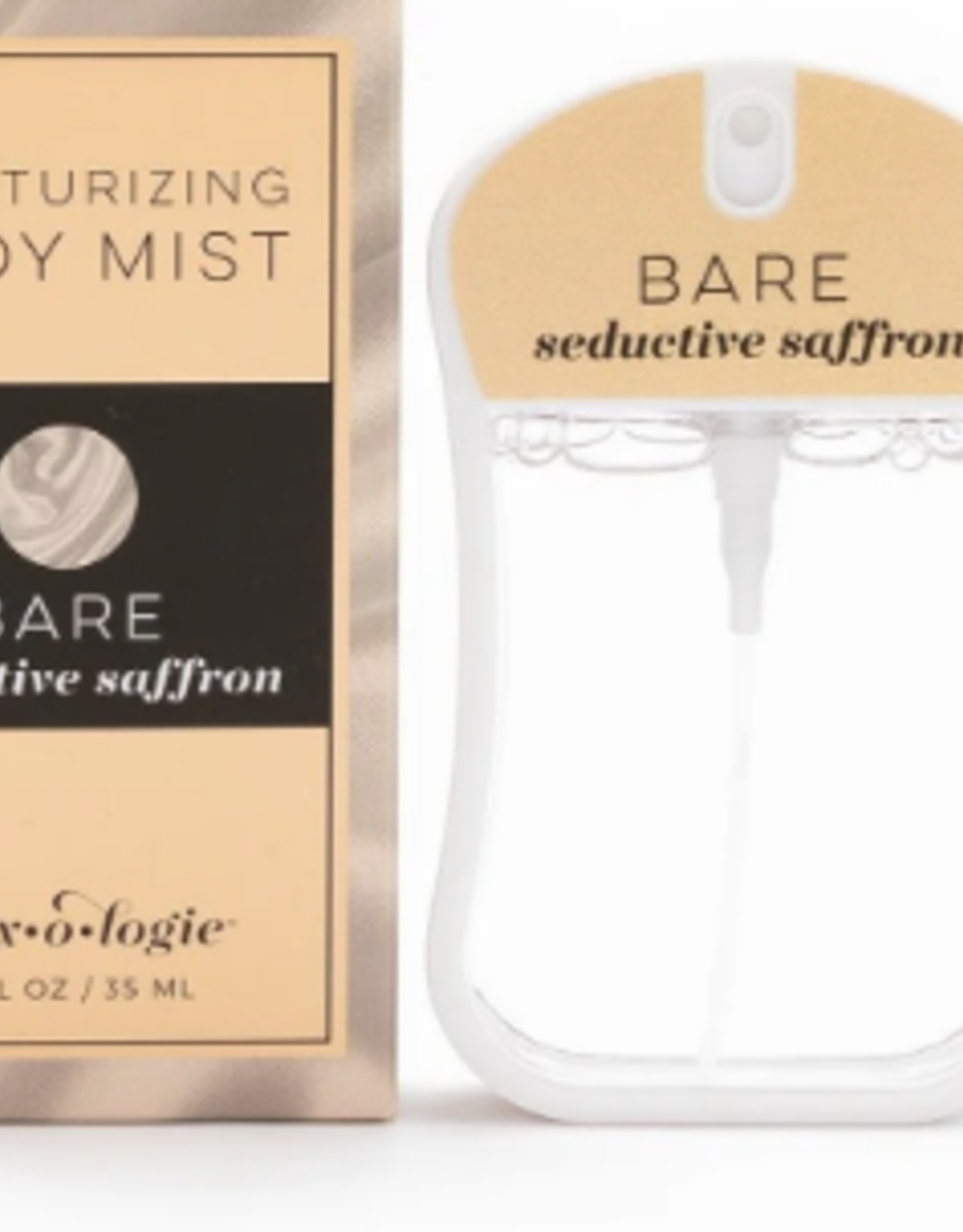 Mixologie BARE Seductive Saffron moisturizing Body Mist