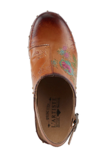 Spring Step Spring Step L'ARTISTE LOVEYA-CA Camel Clog w- Back Strap CR