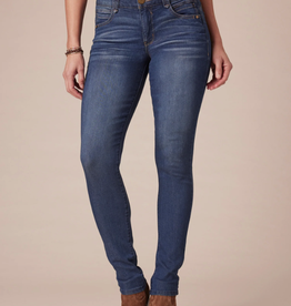 Democracy Democracy BP1105BBV2 Medium Wash Denim Skinny Petite Jean LH