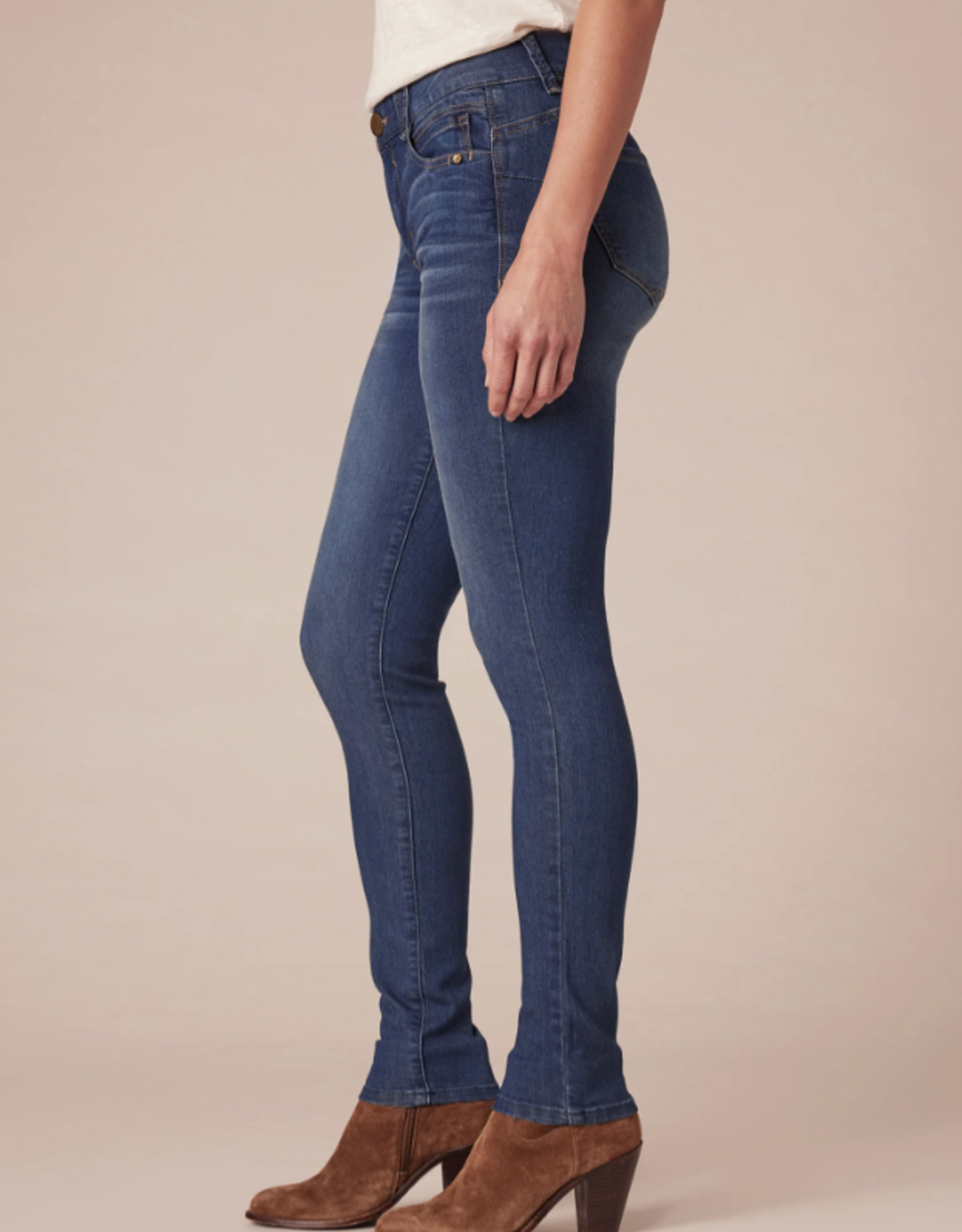 Democracy Democracy BP1105BBV2 Medium Wash Denim Skinny Petite Jean LH