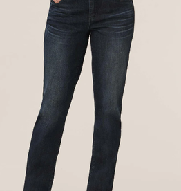 Democracy Democracy B1560Q4N2 Dark Indigo Denim Midrise Straight Leg  LS