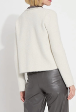 Lysse SALE - was $165  Lysse Kathy Chalk  Open Front Cardigan HH
