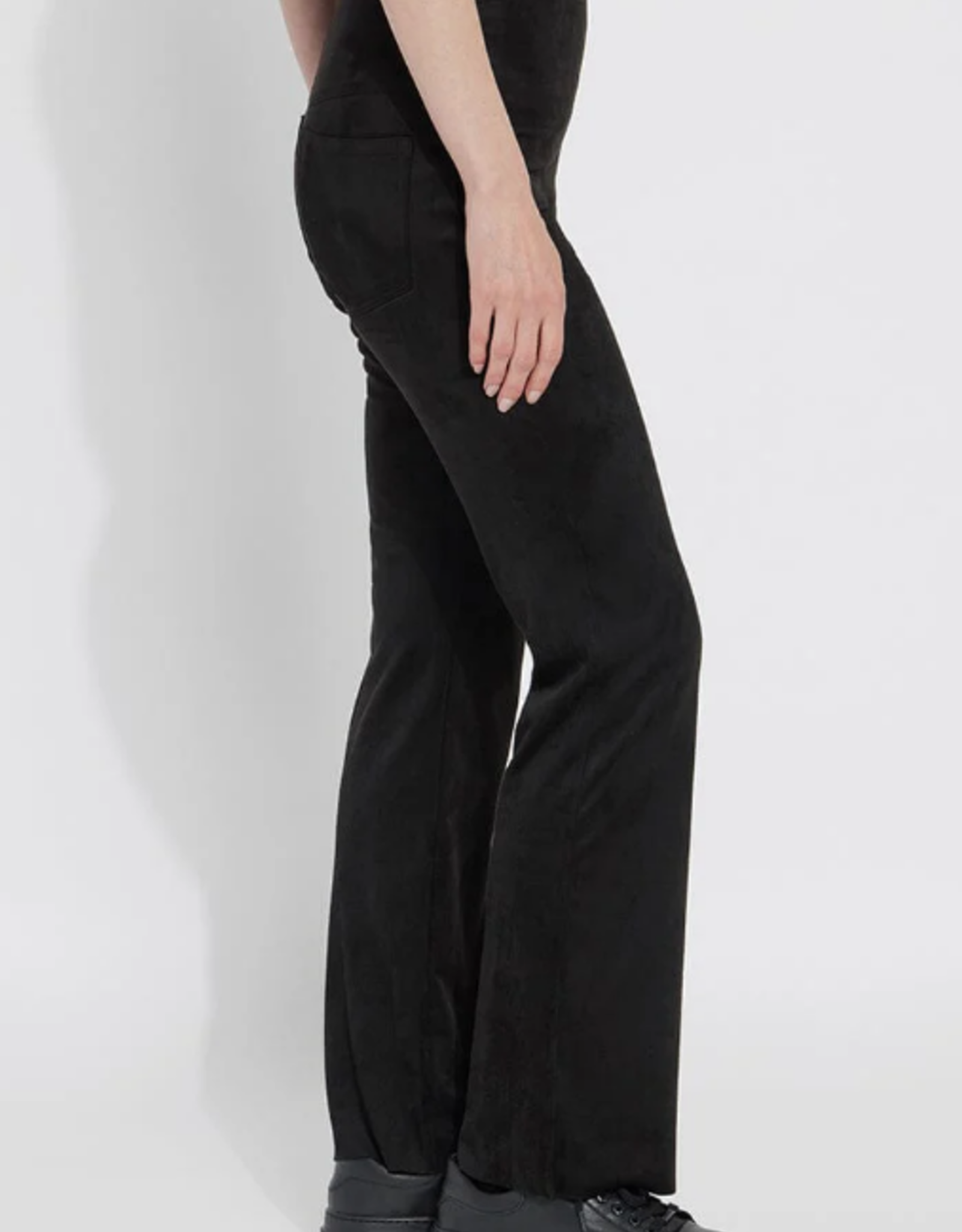 Lysse Lysse Jesse Vegan Suede Pull On Wide Leg Pant HB