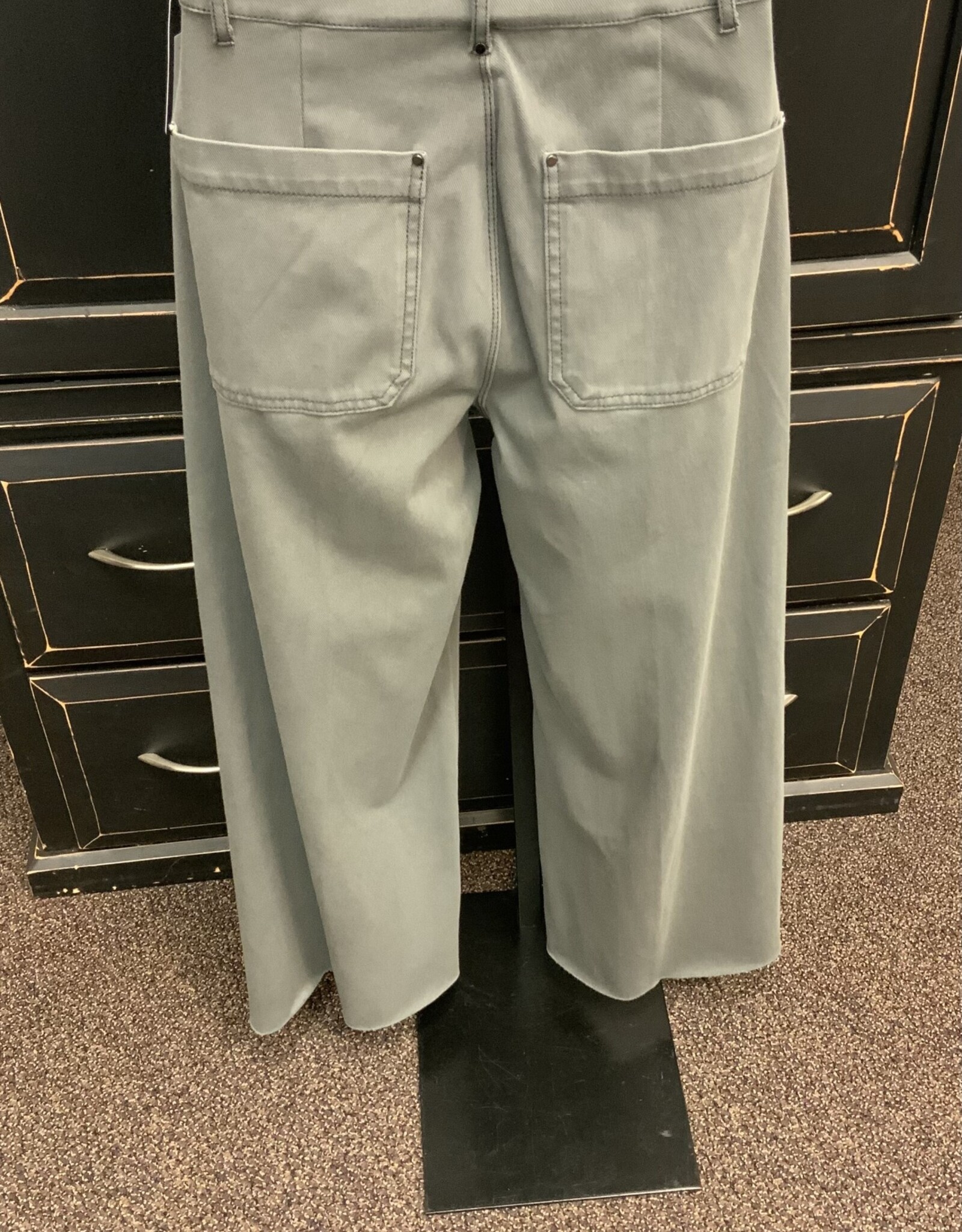 Lysse Lysse Erin Charcoal Wide Leg Denim HB