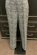 Lysse Lysse Plush Black/Grey Plaid  Wide Leg Pant KH