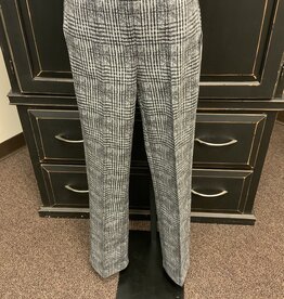 Lysse Lysse Plush Black/Grey Plaid  Wide Leg Pant KH