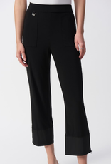 Joseph Ribkoff Joseph Ribkoff Black Silky Knit Front Pockets Pull On Pant