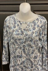 Emaline Emaline Vanilla Multi Color  PETITE Long Sleeve Top BC