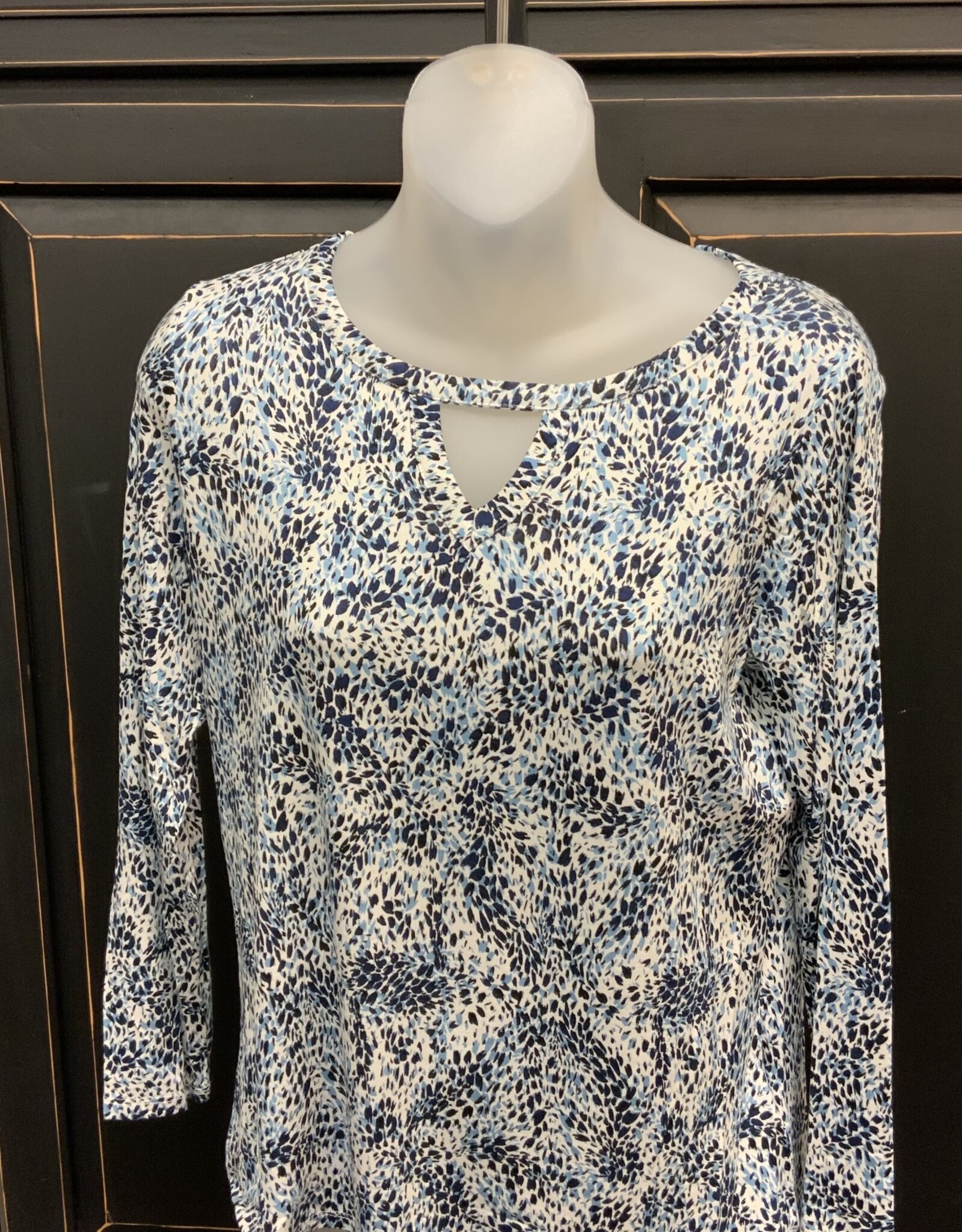Emaline Emaline Vanilla Multi Color  PETITE Long Sleeve Top BC