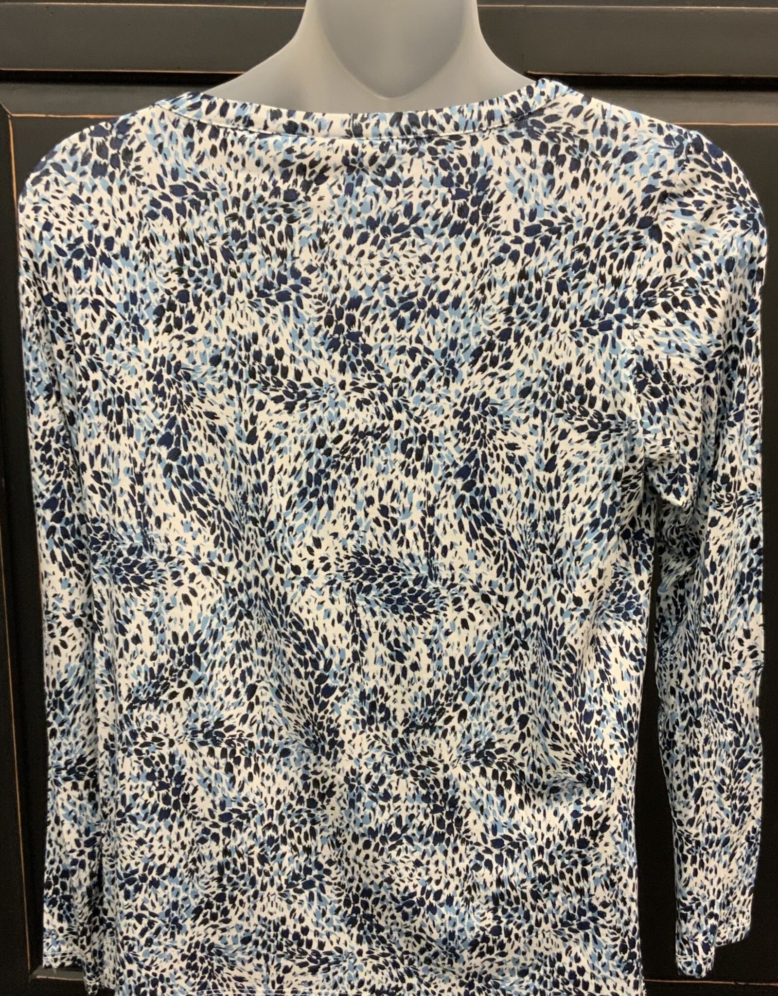 Emaline Emaline Vanilla Multi Color  PETITE Long Sleeve Top BC