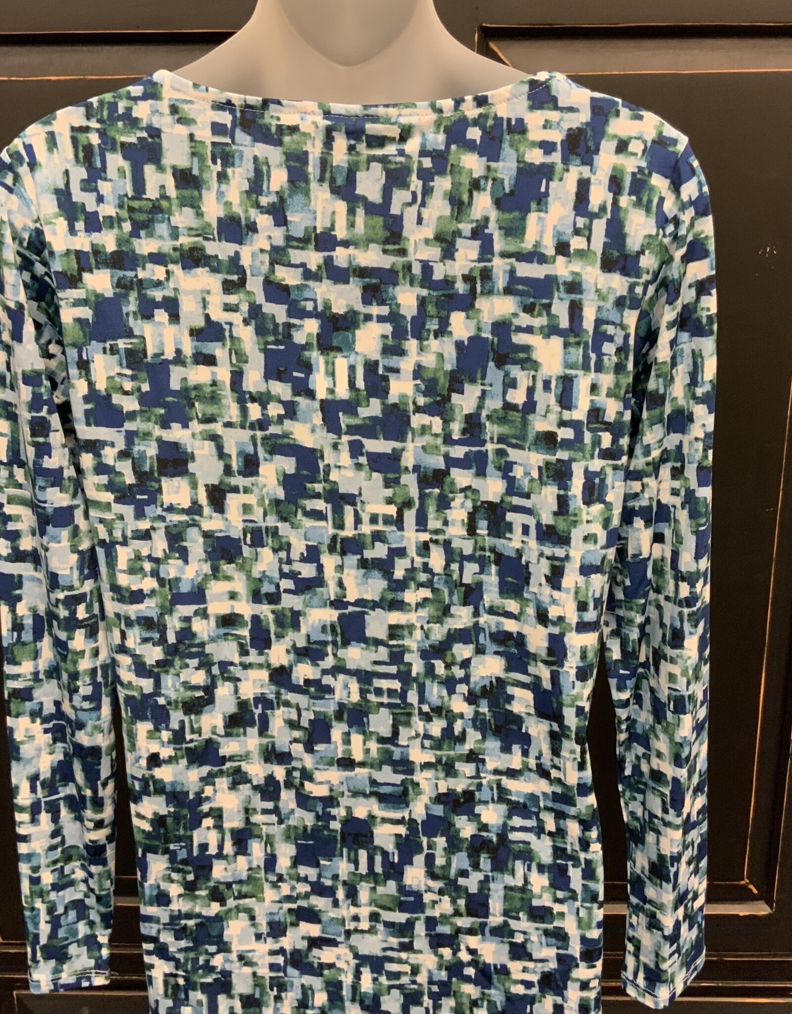 Emaline Emaline Multi Color  Print Long Sleeve Top BC