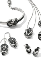 Brighton Brighton Inerlok Harmony Black  Post Earring LK