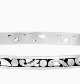 Brighton Brighton Contempo Silver Slim Bangle  LE