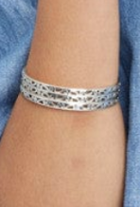 Brighton Brighton Contempo Silver Slim Bangle  LE
