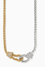 Brighton Brighton  Meridian Ventus 2tone Short Necklace HO