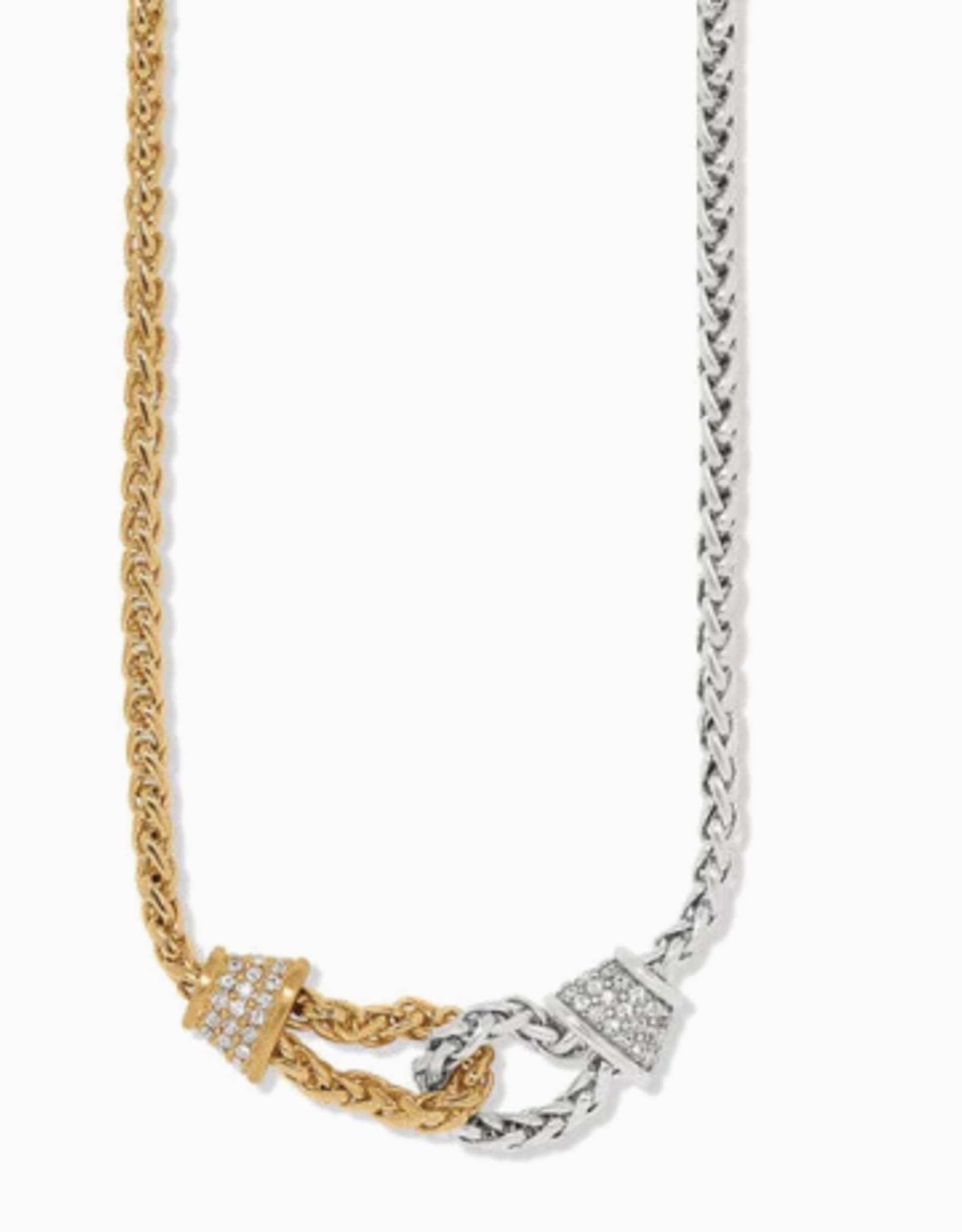 Brighton Brighton  Meridian Ventus 2tone Short Necklace HO