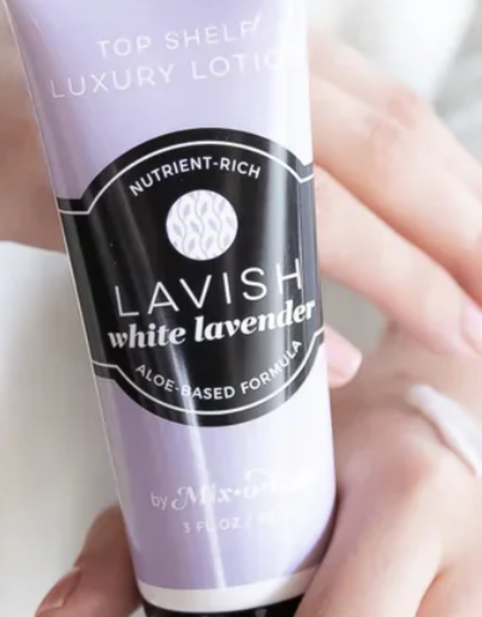 Mixologie Mixologie Top Shelf Luxury Lotion 3 oz. Lavish (White Lavender)
