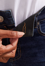 Tribal Tribal Deep Ocean Sophia Curvy Straight Leg Denim Pant