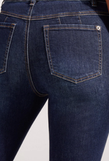 Tribal Tribal Deep Ocean Sophia Curvy Straight Leg Denim Pant