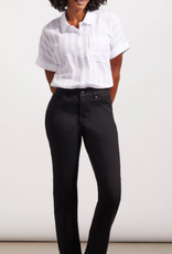 Tribal Sophia Black Denim Curvy Straight Leg Jean CE