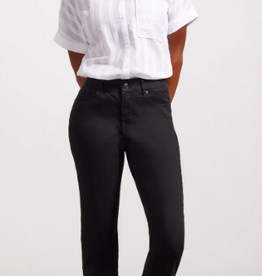 Tribal Sophia Black Denim Curvy Straight Leg Jean CE