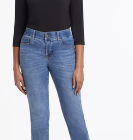 Tribal Tribal Sophia 7572U Dark Vintage Denim Curvy Straight Leg  Petite Jean CE
