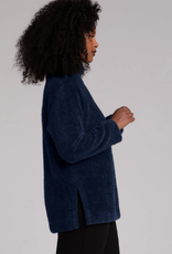 Sympli SALE - was $194  Sympli Navy Cozy Funnel Neck Long Sleeve Top RA