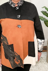 Lemon Grass Lemon Grass Black  Handprint Jacket OE