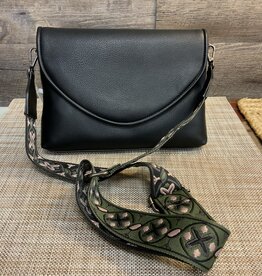 Simply Noelle SIMPLY Noelle Black Guitar Strap Handbag LR