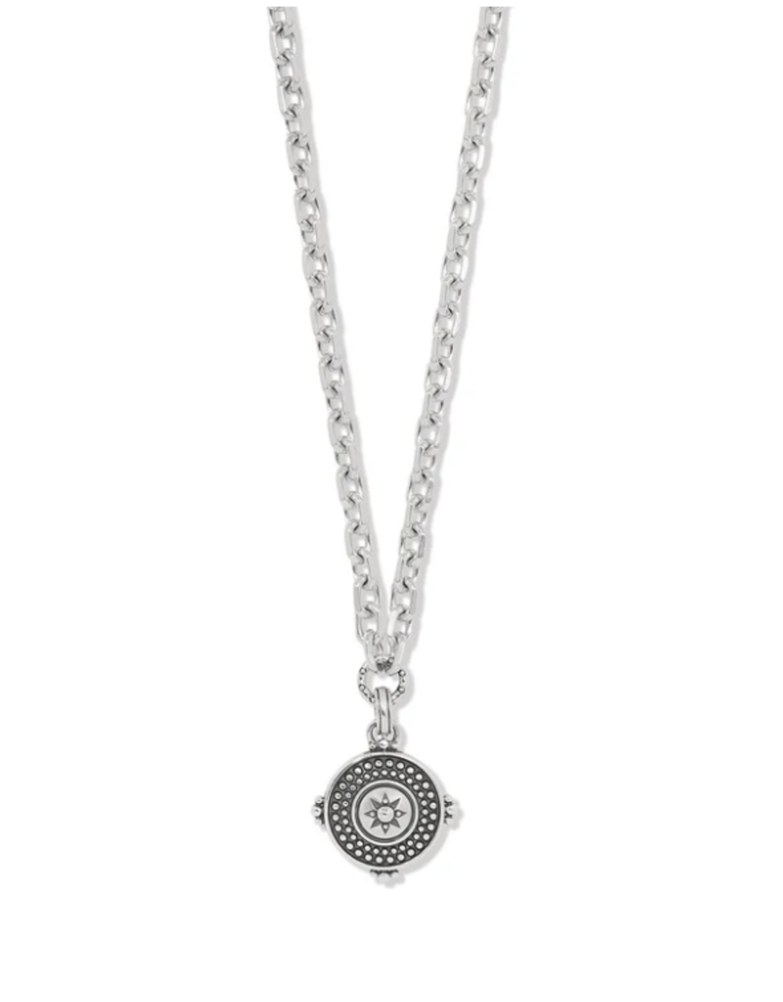 Brighton Brighton Silver Mosaic Mojave Pendant Necklace CE