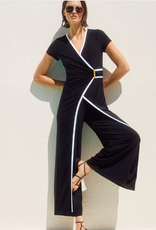 Joseph Ribkoff Joseph Ribkoff Silky Knit Sleeveless Culotte Jumpsuit BKO