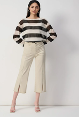 Joseph Ribkoff Joseph Ribkoff  Moonstone Culotte Jeans With Embellished Front Seam SA