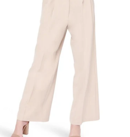 Black Tape Black Tape High Waist Tan/Bronzage  Pleated Front Pant