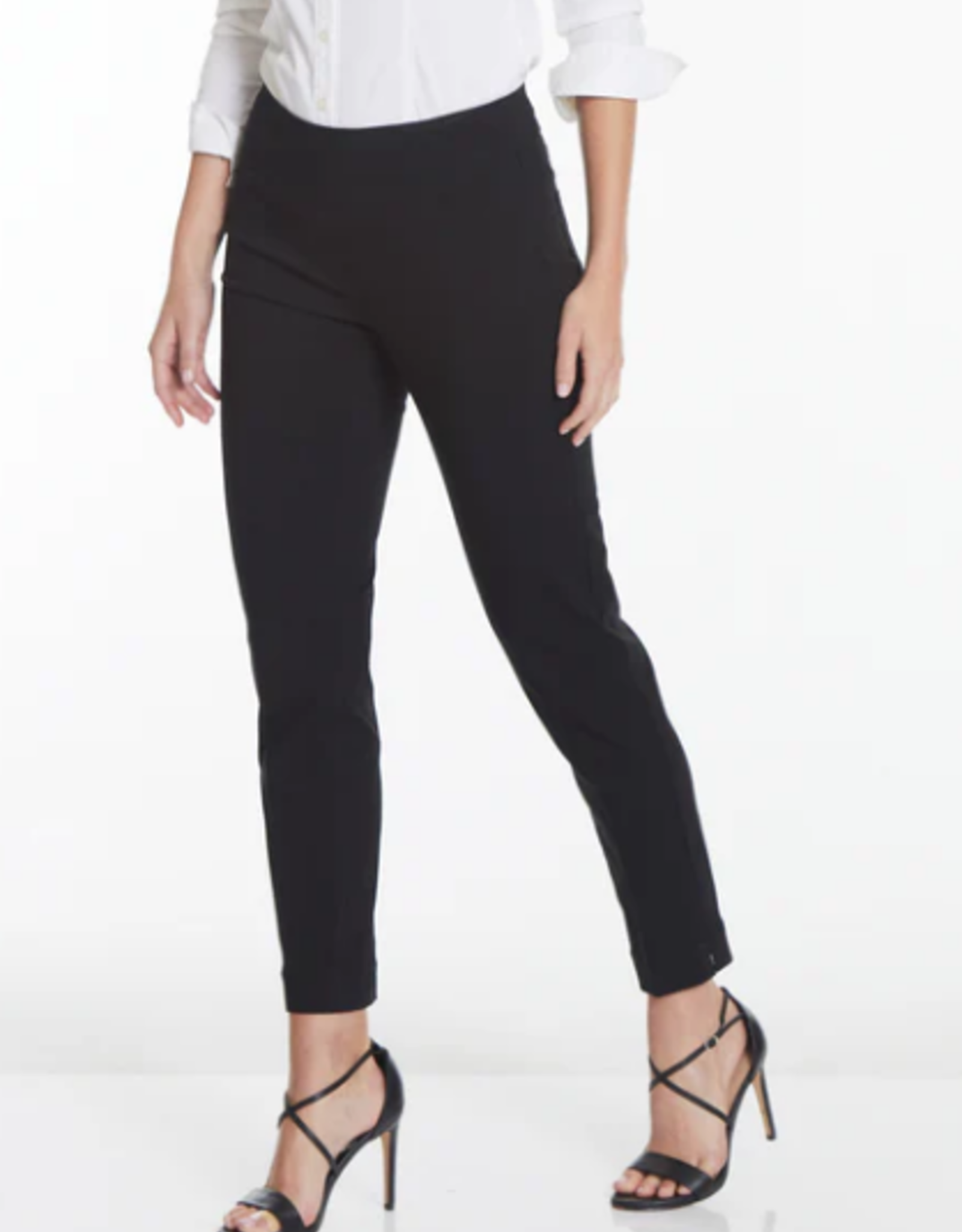 - Slimsations M2623P Black Pull-On Ankle Pant
