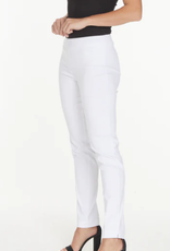 slimsations Slimsation White Pull - On Ankle Pant  AC