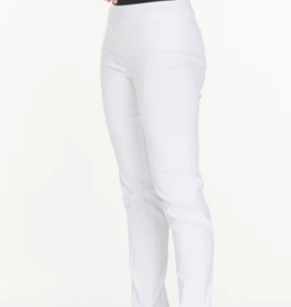 slimsations Slimsation White Pull - On Ankle Pant  AC