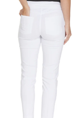 slimsations Slimsation White Pull - On Ankle Pant  AC