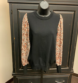 Zac & Rachel Zac & Rachel Black/Cornstalk Sweater Knit BC