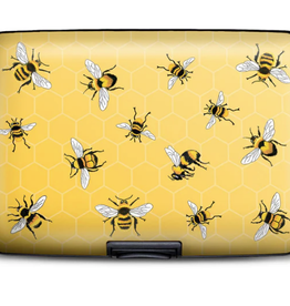 Monarque Monarque Armored Wallet  Mary Lake Bees RFID Protected O