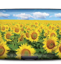Sunflower Field RFID Armored Wallet O