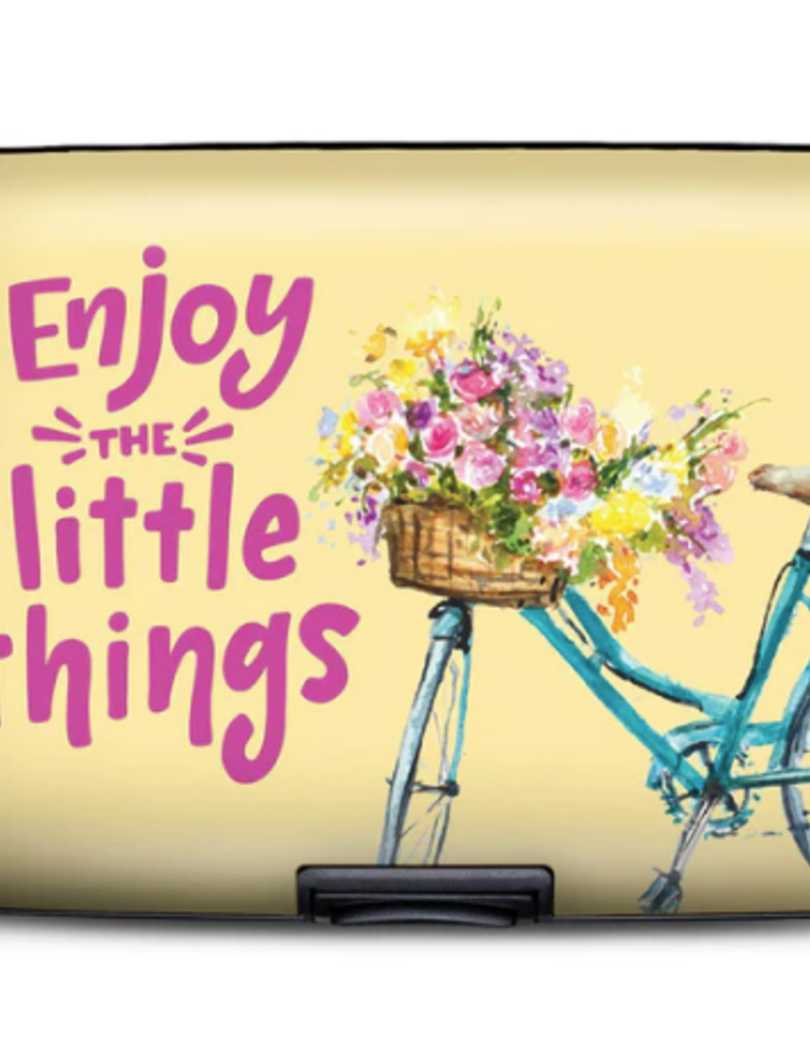 Monarque Armored Wallet Enjoy Little Things RFID Protected O