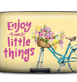 Monarque Armored Wallet Enjoy Little Things RFID Protected O