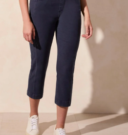 Tribal Tribal  Jet Blue Pull On Capri Pant