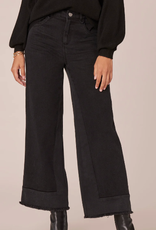 Democracy Democracy Black Washed Sky-Rise Wide Leg Denim