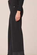 Democracy Democracy Black Washed Sky-Rise Wide Leg Denim