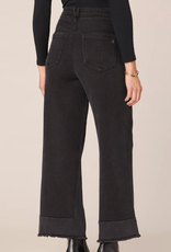 Democracy Democracy Black Washed Sky-Rise Wide Leg Denim