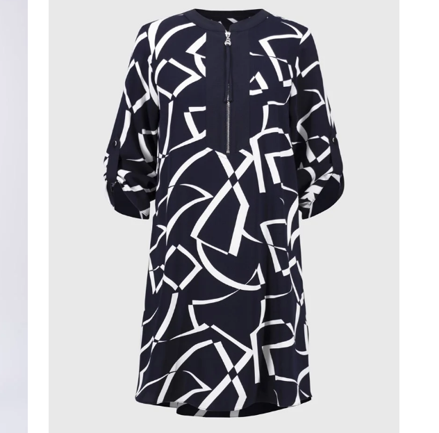 joseph ribkoff midnight blue dress Joseph Ribkoff T Midnight Blue Dress 223744 2166 – Izzi of Baslow main image 0