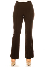 Zac & Rachel Zac and Rachel Chocolate Pull-Up Fit/Flare BK
